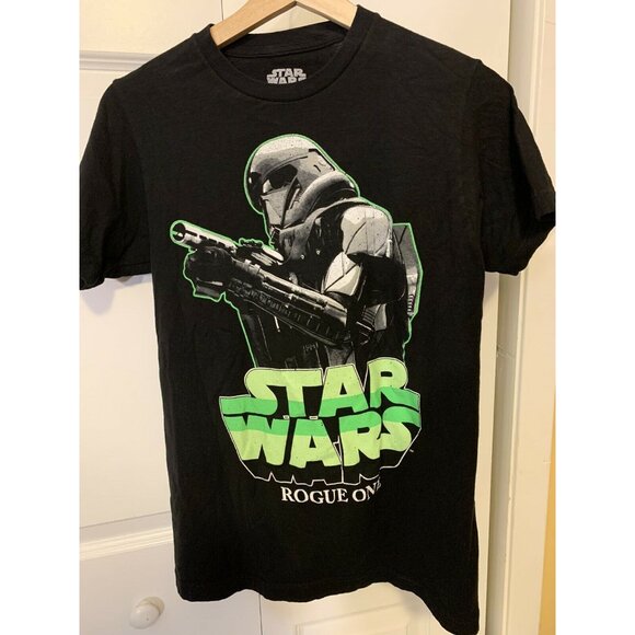 Star Wars Rougue One Men’s Sz S T-‎ Shirt Black - Picture 4 of 8